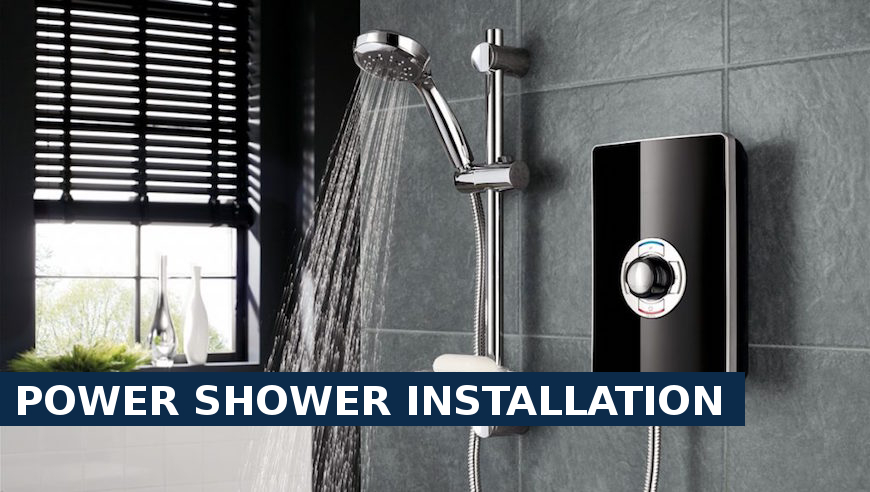 Power shower installation Friern Barnet